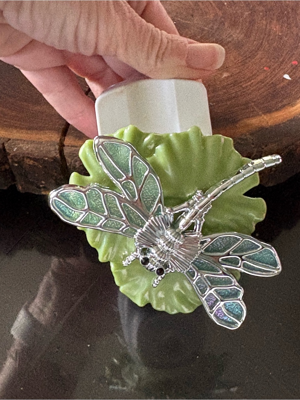 Yankee Candle Dragonfly on Lilypad ScentPlug Diffuser